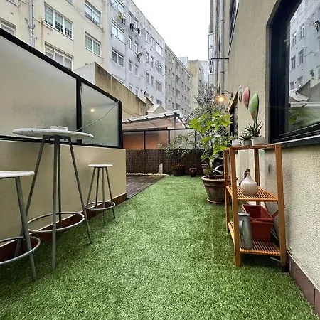 Grande 2 Y Terraza Appartement A Coruña